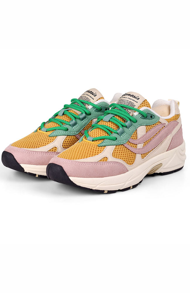 Genesis G-eco '99 Multi Flowers Pink Vegan Sneakers for Women | Sophie Stone