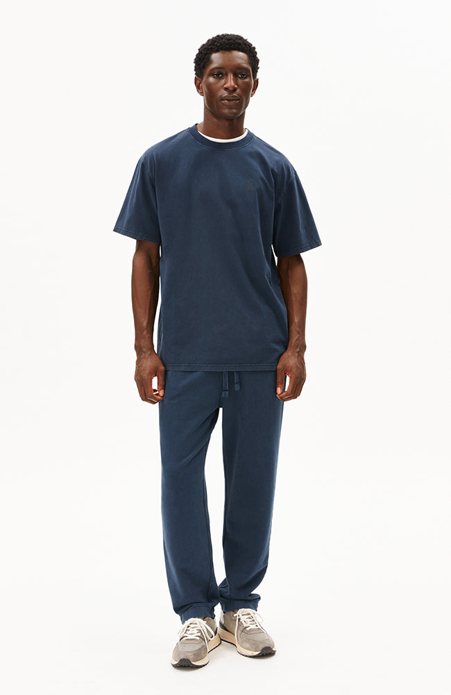 ARMEDANGELS Maarkos Men's Night Sky Washed Organic Cotton Shirt | Sophie Stone