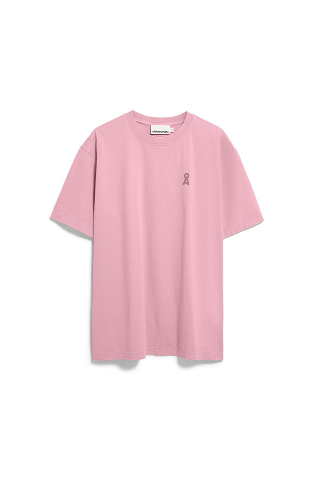 ARMEDANGELS Maarkos T-Shirt, gewaschen, Beerenfarbe, Bio-Baumwolle, Herren | Sophie Stone