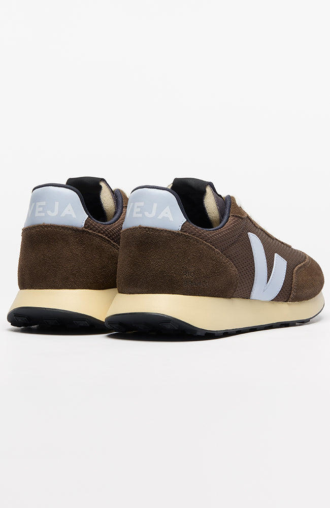 VEJA Rio Branco sneaker eagle swan van o.a. gerecycled polyester dames bruin | Sophie Stone