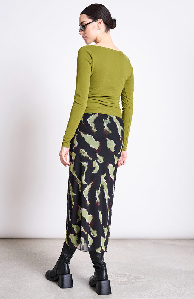 Jan 'n June Casma top green organic cotton woman | Sophie Stone