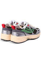 Genesis G-Eco`99 Contra Mesh silver olive vegan sneakers women| Sophie Stone