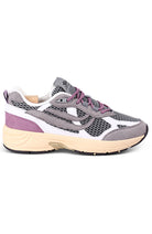 Genesis G-Eco`99 Multi Mesh sneaker Grey White Lavender vegan dames | Sophie Stone