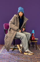 Genesis G-Eco`99 2-Tone Mesh brown white sneakers dames | Sophie Stone