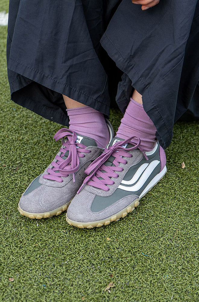 Genesis G-Sprint mesh sneaker grey vegan vrouwen | Sophie Stone