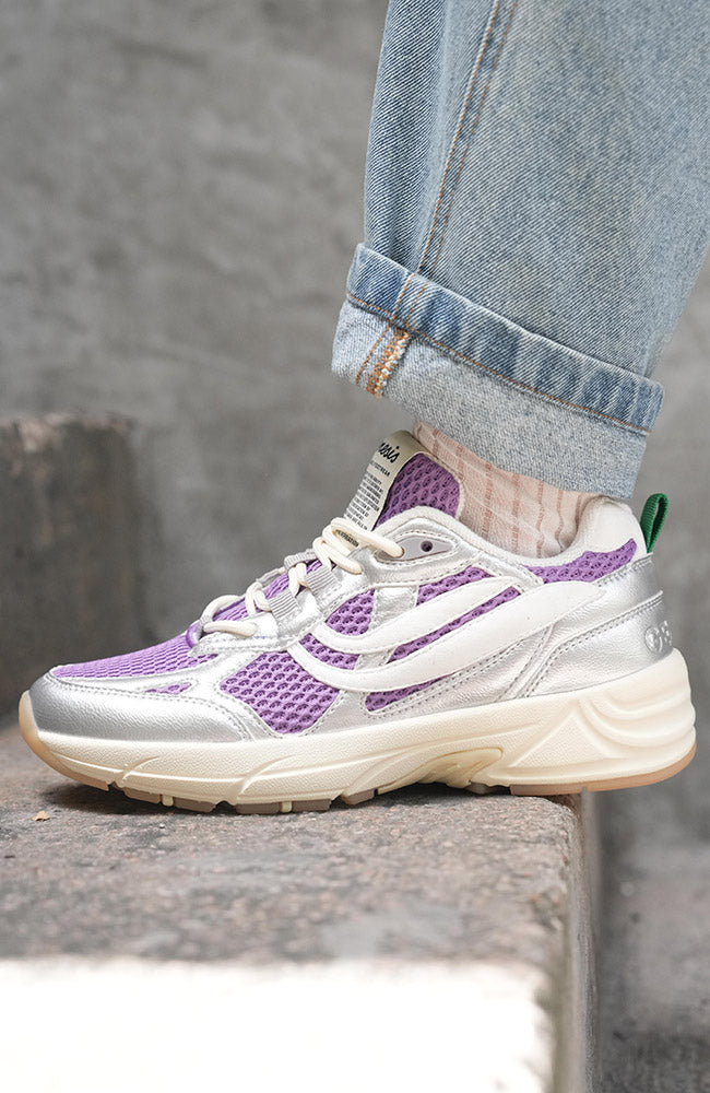Genesis G-Eco`99 Multi Sneaker, silber, vegan und aus recyceltem Material, Damen | Sophie Stone