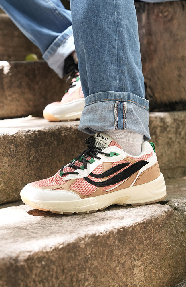 Genesis G-Eco`99 Multi Sneaker in Ginger Cognac, vegan und aus recyceltem Material, für Damen | Sophie Stone