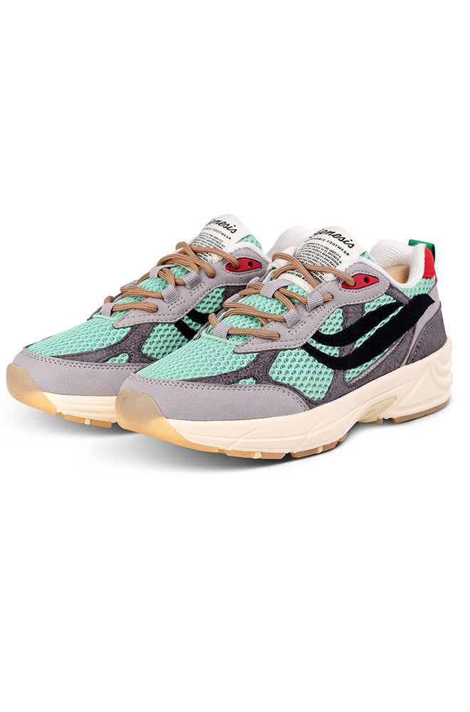 Genesis G-Eco '99 Multi Sneaker in Grey Vegan Leather for Women | Sophie Stone