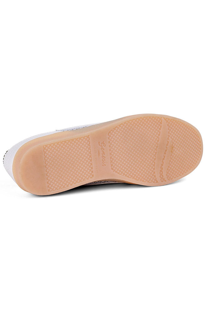 Genesis G-Volley 2-tone mesh sneaker White White recycled vegan women's | Sophie Stone