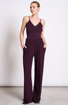 JAN N JUNE Smilla pants cherry lacquer from 95% Lyocell (TENCEL™) for women | Sophie Stone