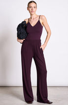 JAN N JUNE Smilla pants cherry lacquer from 95% Lyocell (TENCEL™) for women | Sophie Stone