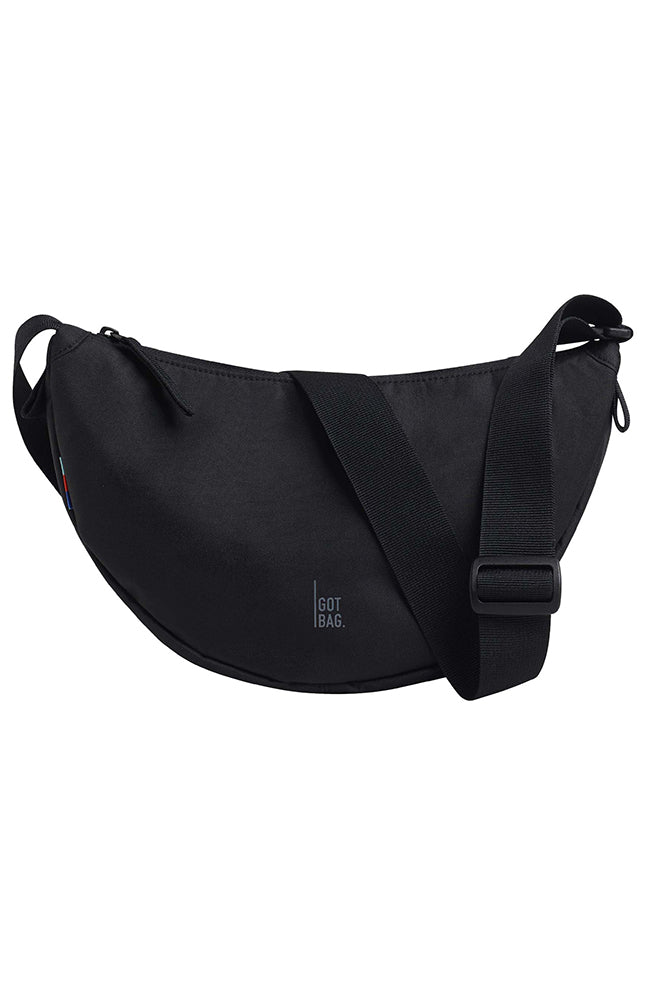 GOT BAG Moon bag small black van gerecycled plastic uniseks | Sophie Stone