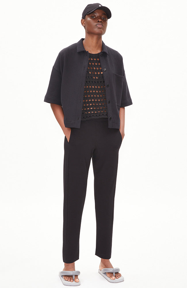 ARMEDANGELS Magdaalena pants black organic cotton women | Sophie Stone