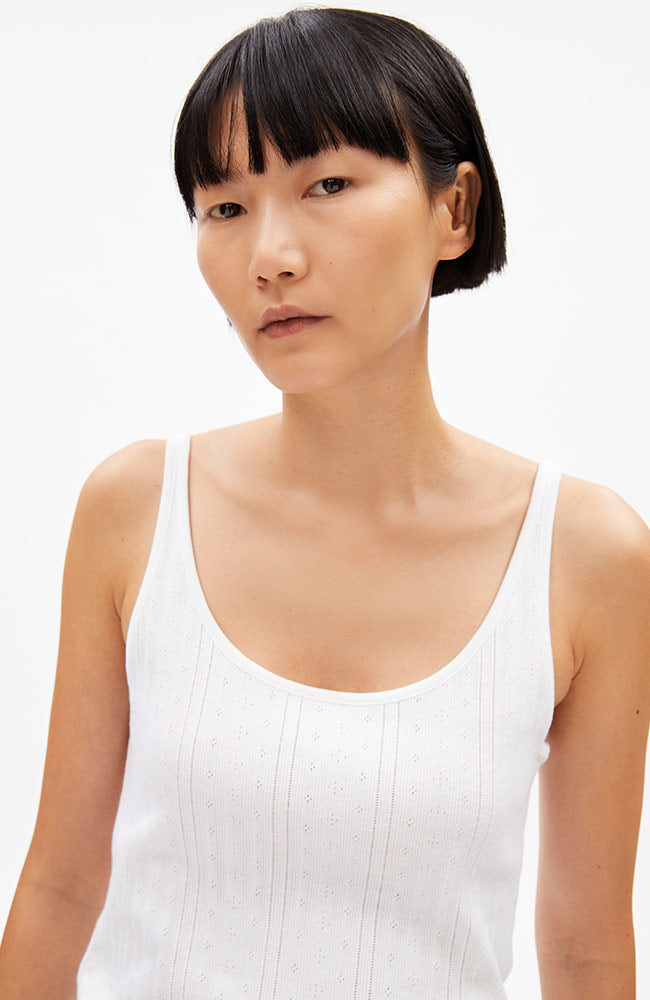 ARMEDANGELS Mahelitaa top white ladies | Sophie Stone