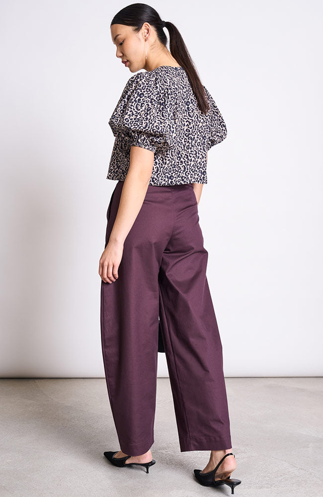 JAN 'N JUNE Olmos blouse leo in organic cotton for women | Sophie Stone