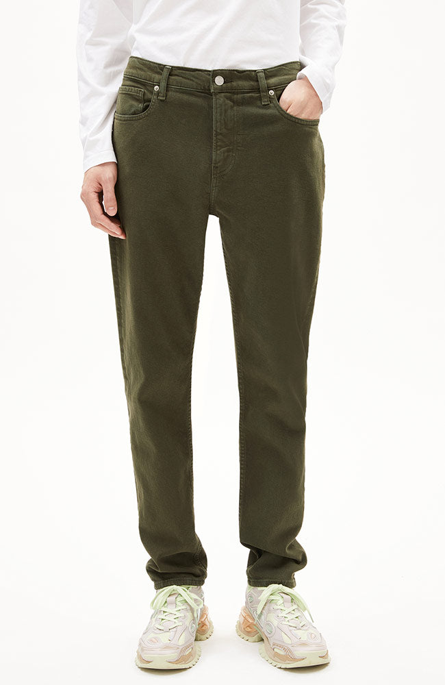 ARMEDANGELS Aarjo jeans forest pine by GRS cotton men | Sophie Stone among others