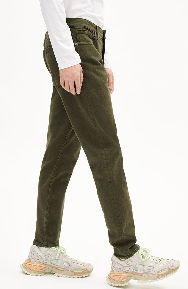 ARMEDANGELS Aarjo jeans green including recycled cotton men | Sophie Stone
