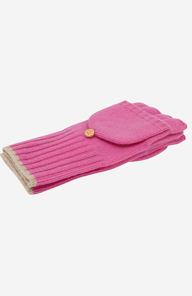 Ecoalf woolalf roze handschoenen vrouw | Sophie Stone