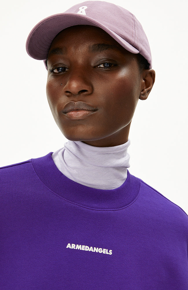 ARMEDANGELS Alizaa change purple organic cotton women | Sophie Stone