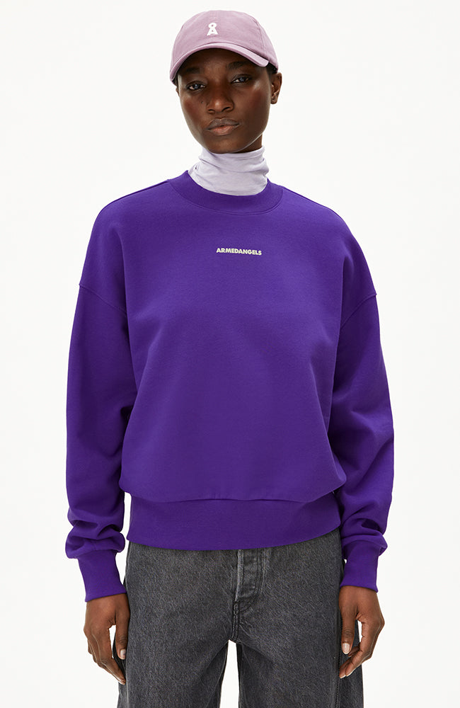 ARMEDANGELS Alizaa change purple organic cotton ladies | Sophie Stone