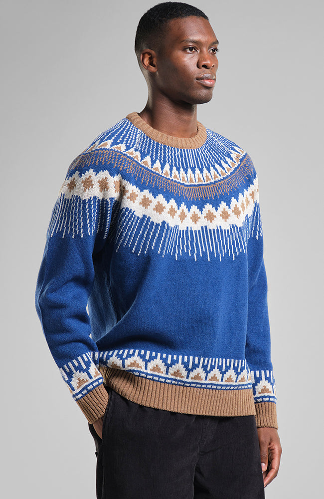 Dedicated Malung Fair Isle sweater made of wool | Sophie Stone