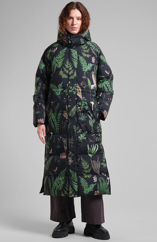 Dedicated Karmas secret garden puffer jacket from GRS for women | Sophie Stone