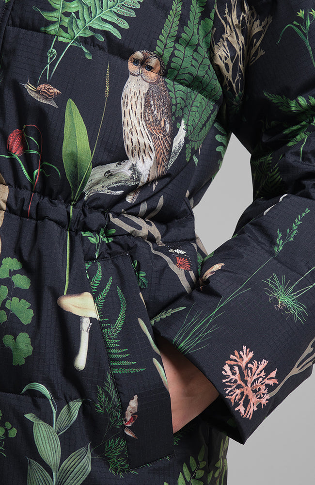 Dedicated Karmas secret garden puffer jacket durable | Sophie Stone
