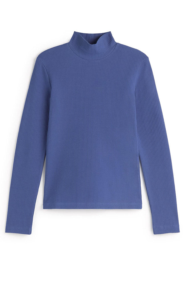 Thinking MU Aine rib top blauw voor dames | Sophie Stone
