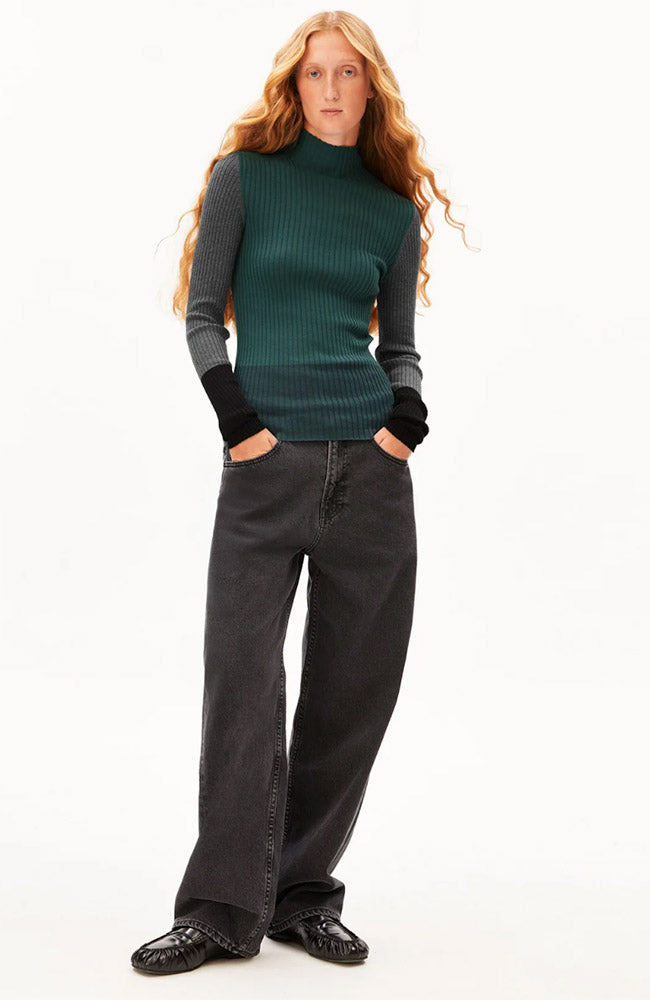 ARMEDANGELS Alaania patch top 100% GOTS biologisch katoen dames | Sophie Stone