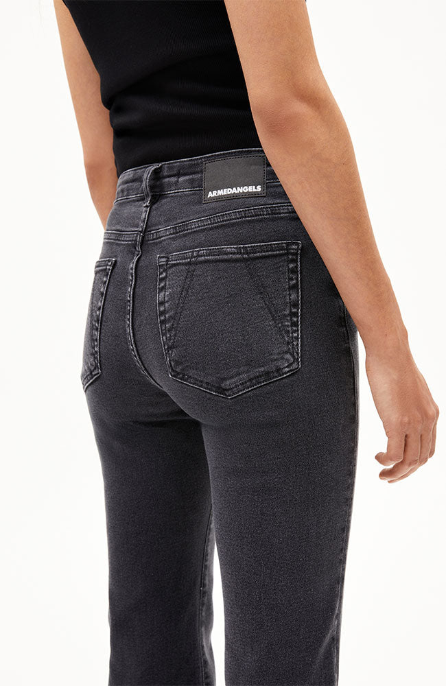 ARMEDANGELS Anamaa flared jeans black washed from organic cotton women | Sophie Stone, among others