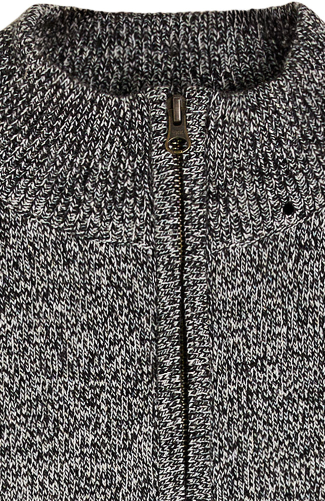 Bask in the Sun Antxico sweater black in recycled wool for men | Sophie Stone