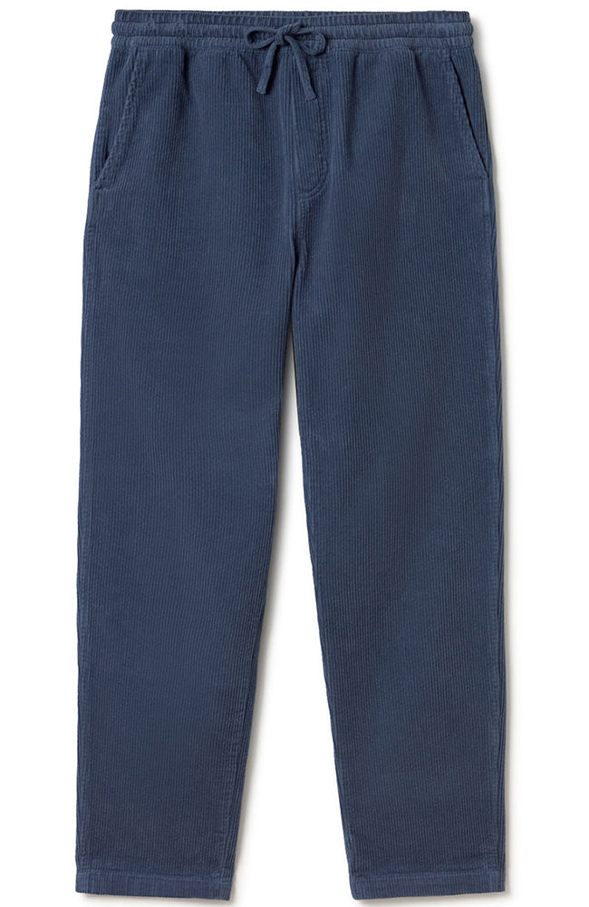 TWOTHIRDS Apolima rib pants vintage indigo in organic cotton for men | Sophie Stone