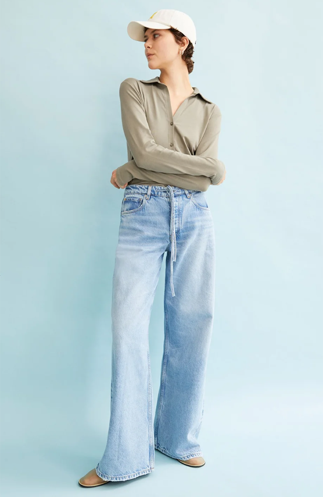 ARMEDANGELS Astraeaas noise jeans made from lyocell TENCEL cotton, among other materials, women's | Sophie Stone
