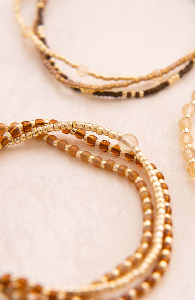 Eine schöne Geschichte Loyal Citrin Gold-Armband | Sophie Stone