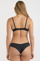 Organic Basics Bare slip briefs black from recycled nylon ladies | Sophie Stone
