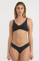 Organic Basics Bare briefs black from recycled nylon ladies | Sophie Stone