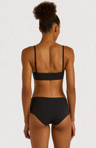 Organic Basics Bare high rise briefs zwart van gerecycled nylon dames | Sophie Stone