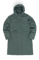 MAZINE Basic padded parka winterjas bottle groen van GRS voor dames | Sophie Stone