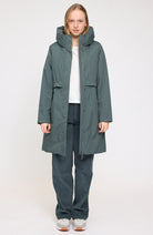 MAZINE Basic padded parka jas bottle groen van GRS voor vrouwen | Sophie Stone