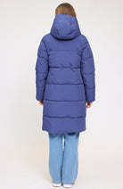 MAZINE Basic Puffer jas blauw van GRS voor dames | Sophie Stone