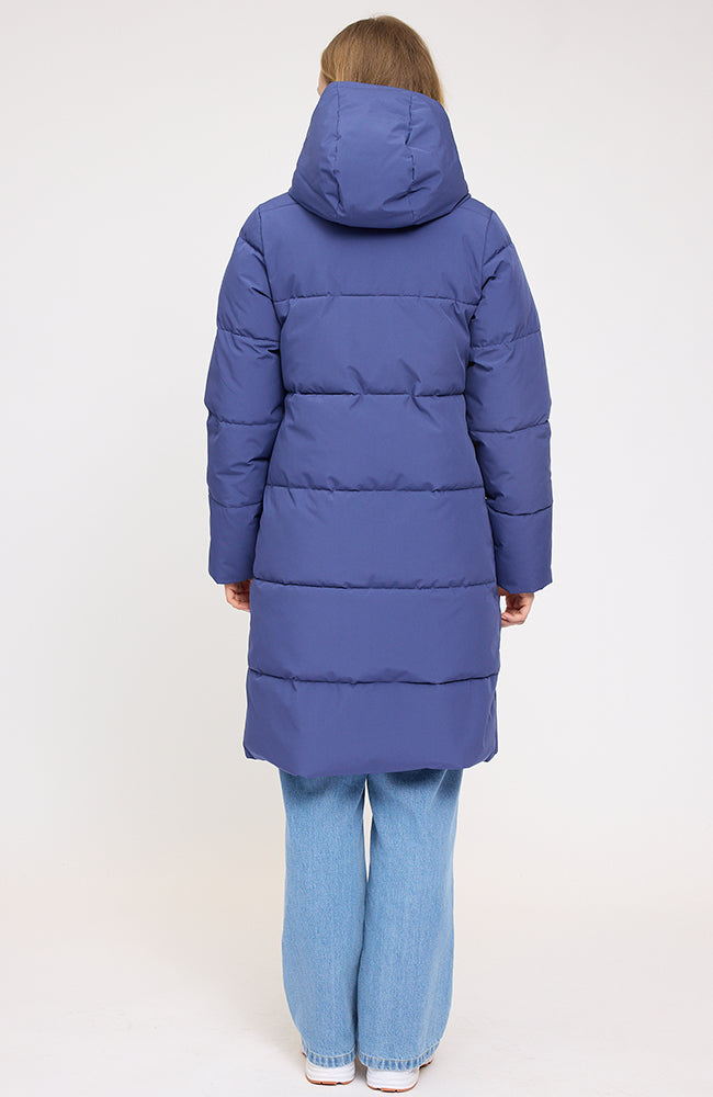 MAZINE Basic Puffer jas blauw van GRS voor dames | Sophie Stone