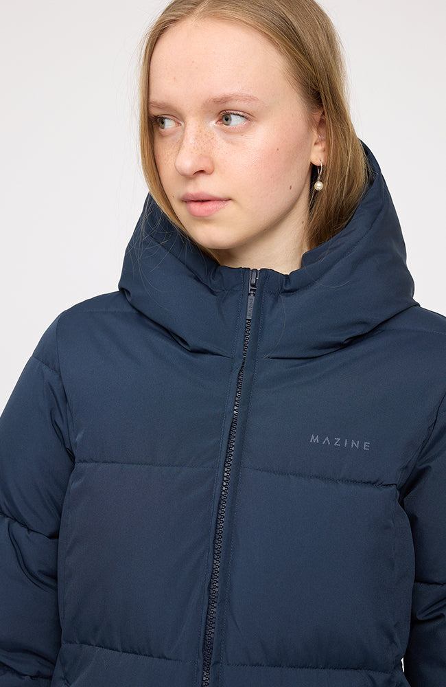 MAZINE Basic Puffer jas blue van GRS voor dames | Sophie Stone