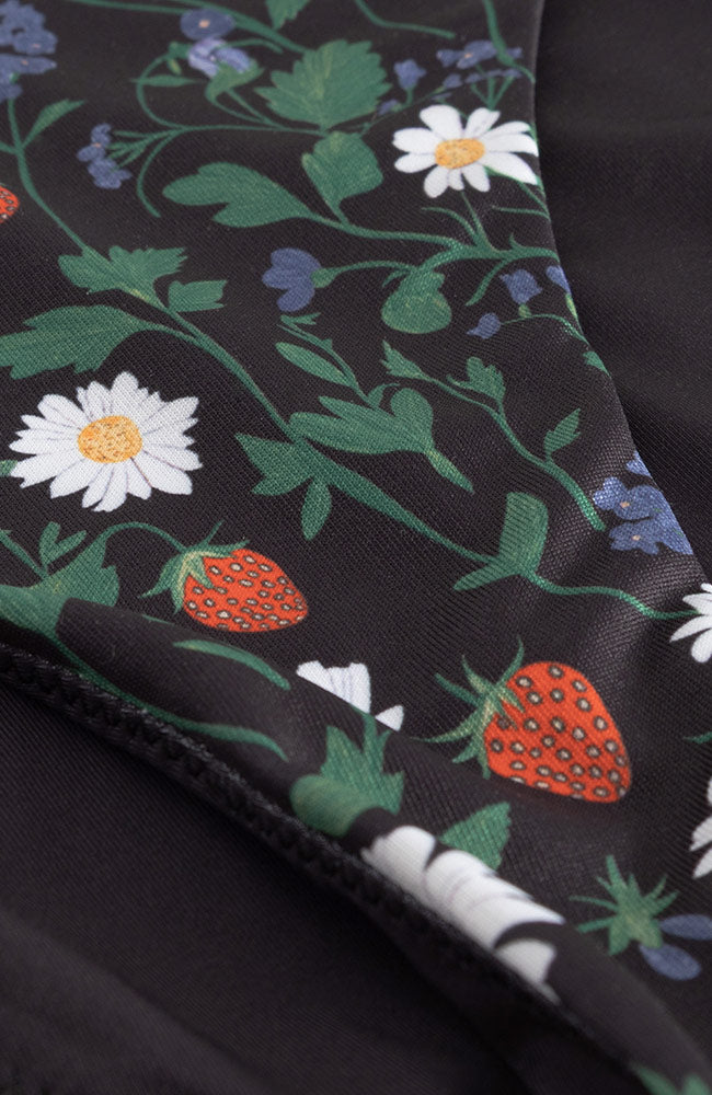 Dedicated Bikini-Höschen Sanda rot strawberry aus RPET für Damen | Sophie Stone