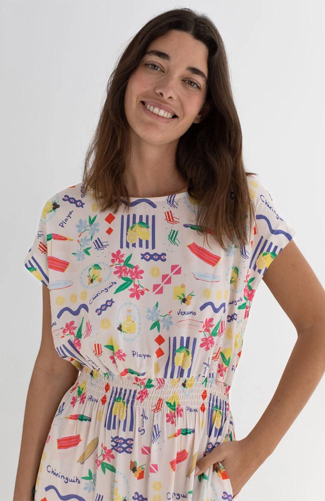 TWOTHIRDS Biodola dress made from ECOVERO for women | Sophie Stone