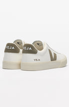VEJA Campo extra white khaki sneaker made of leather for women | Sophie Stone