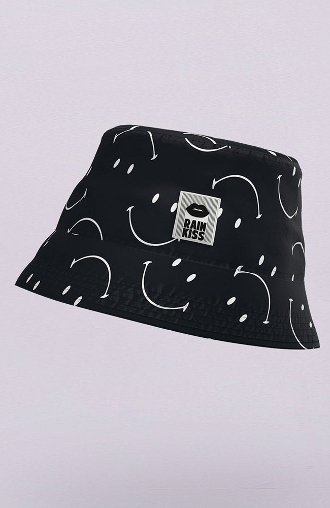 Rainkiss Bucket Hat Classic Smiles van gerecycled PET | Sophie Stone