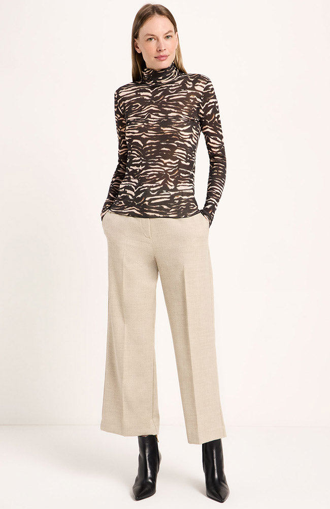 Lanius Coltrui animal stripes van Lyocell TENCEL voor vrouwen | Sophie Stone