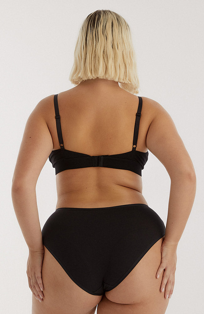 Organic Basics | Core Briefs, Black, 3-Pack for Women | Sophie Stone