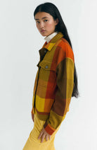 Thinking Mu Creek blanket Frans jasje van bio katoen voor dames | Sophie Stone