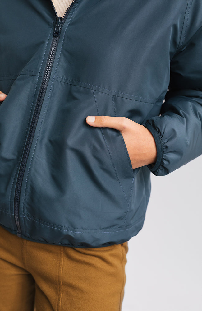 TWOTHIRDS Crozier jas blue orion van rPET voor dames | Sophie Stone